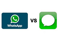 SMS отступает перед WhatsApp